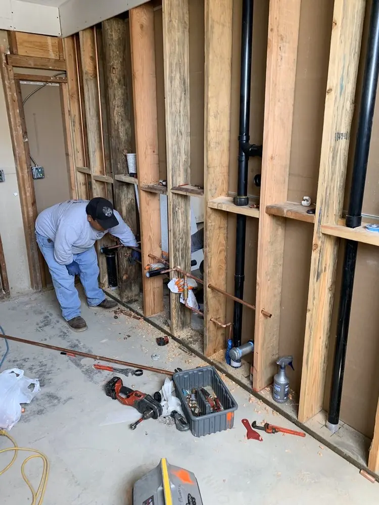 Commercial rough-in plumbing for Gas Line Repair in Fort Rucker